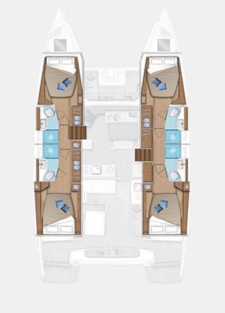 Lagoon Lagoon 46 de alquiler a Gouviá