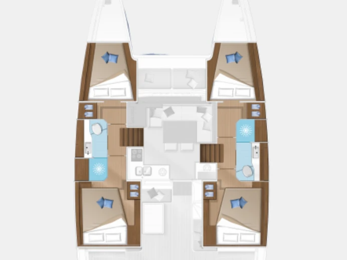 Alquiler Catamarán en Novi Vinodolski - Lagoon Lagoon 40