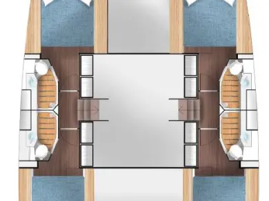 Alquiler Catamarán en Primošten - Cervetti Yachts Cervetti 44 - 4 + 1 cab.