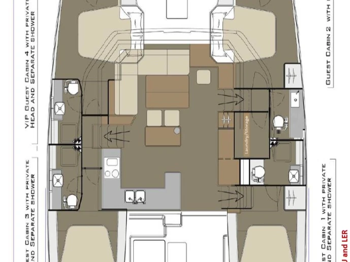 Alquiler de Dufour Dufour Catamarans 48 Sail en Primošten