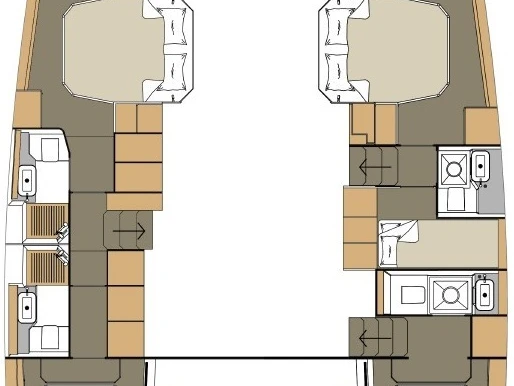 Alquiler Catamarán Dufour con o sin  título de navegación