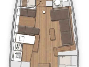 Alquiler Velero Bénéteau con o sin  título de navegación