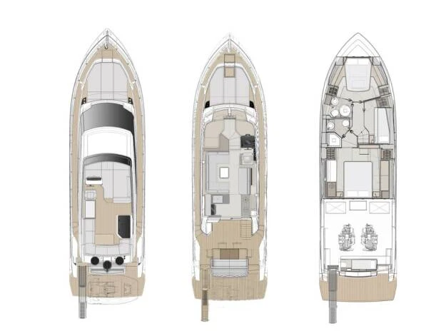 Alquiler de Ferretti Ferretti Yachts 500 - 3 + 1 cab en Sukošan