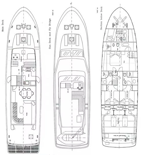 Alquiler Yate de lujo en Split - Ccyd M/Y Blanka