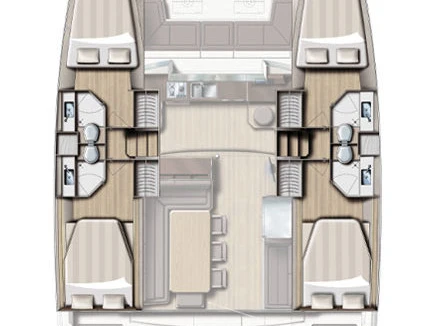 Alquiler de embarcaciones Bali Bali 4.3 enTrogir en Samboat