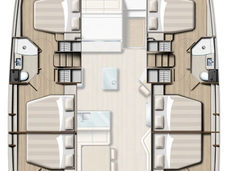 Alquiler Catamarán en Rogoznica - Bali Bali 5.4