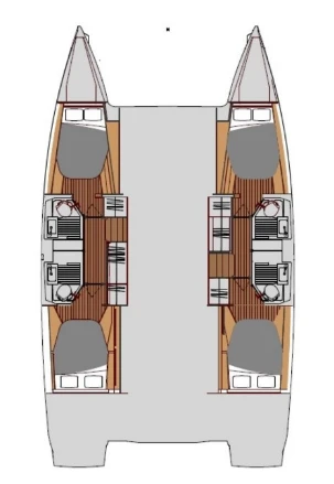 Alquiler Seget Donji - Fountaine Pajot Astrea 42 en SamBoat