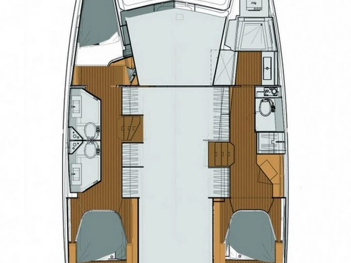 Alquiler de Catamarán, con o sin patrón Fountaine Pajot Seget Donji