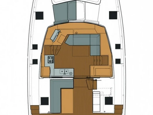Alquiler Catamarán Fountaine Pajot con o sin  título de navegación