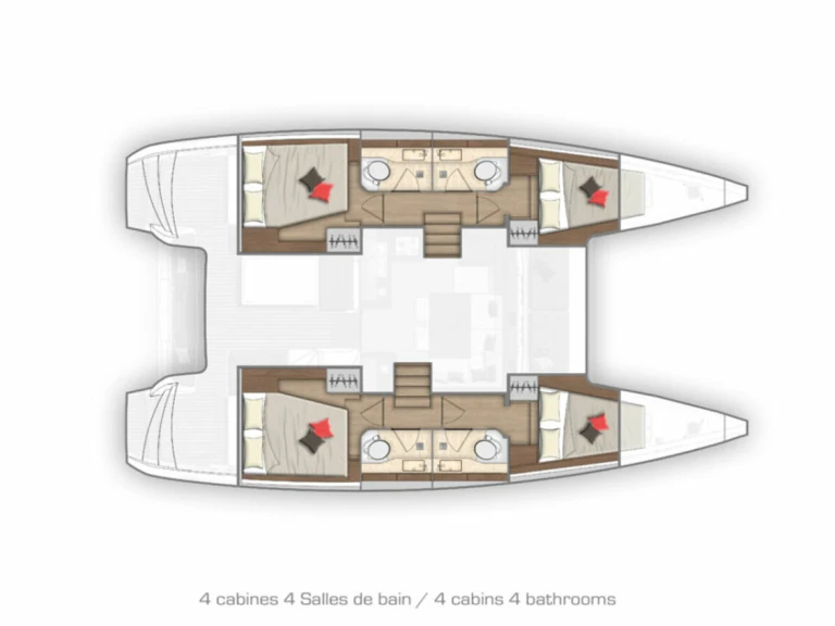 Alquiler Catamarán en Komolac - Lagoon Lagoon 40