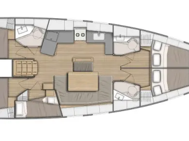 Bénéteau Oceanis 46.1 de alquiler a Split