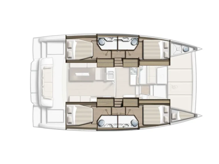 Alquiler Catamarán en Palero - Bali Bali 4.2