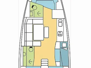 Alquiler de Dufour Dufour 430 en Ávdira