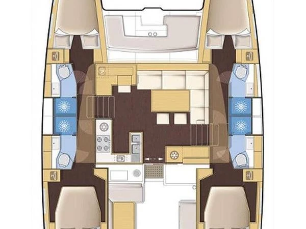 Alquiler Catamarán Lagoon con o sin  título de navegación