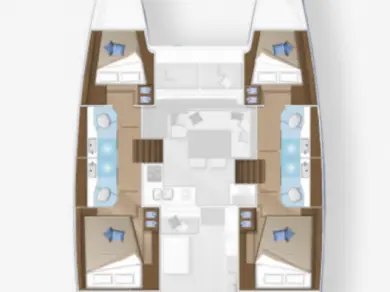 Alquiler de Lagoon Lagoon 40 en Fethiye