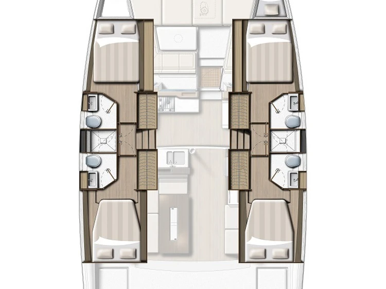 Alquiler Catamarán en Kaštela - Bali Bali 4.2