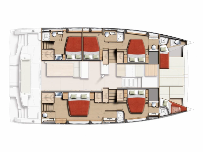 Bali Bali 5.2 - 5 + 2 cab. de alquiler a Kaštela