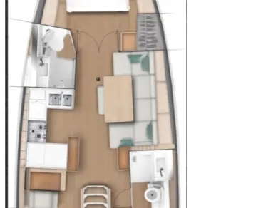 Jeanneau Sun Odyssey 440 de alquiler a Seget Donji