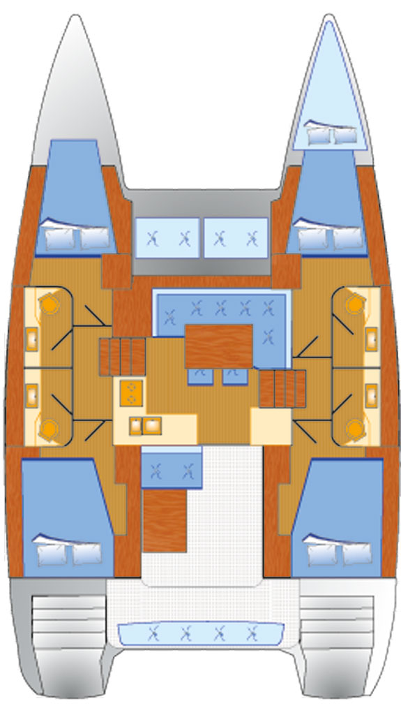 Alquiler de embarcaciones Lagoon Lagoon 40 enCan Pastilla en Samboat