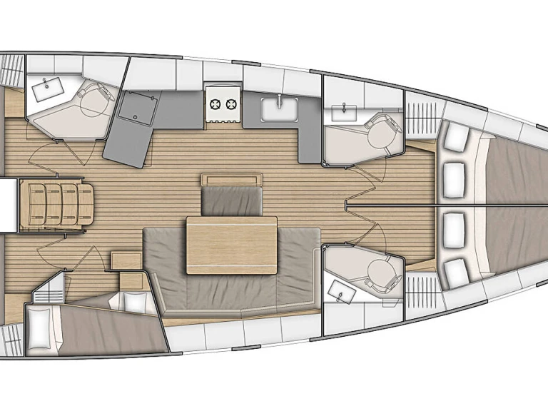 Alquiler Velero en Can Pastilla - Bénéteau Oceanis 46.1