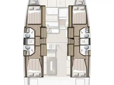 Alquiler Catamarán en Gouviá - Bali Bali 4.2