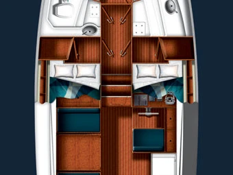 Sas Vektor Adria 1002 Vektor de alquiler a Sukošan