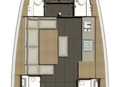 Alquiler Velero Dufour con o sin  título de navegación