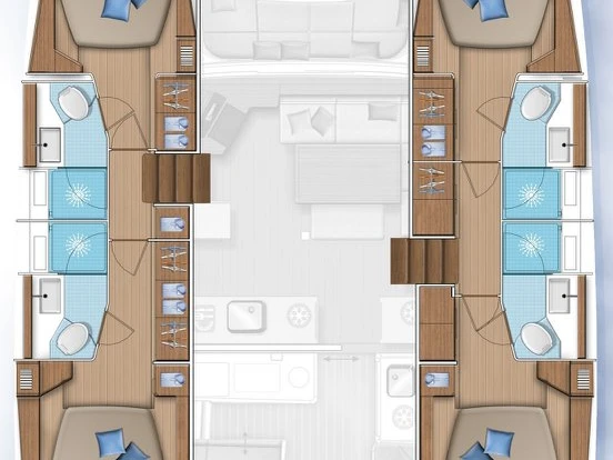 Alquiler El Pireo - Lagoon Lagoon 46 en SamBoat