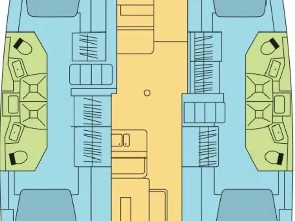Alquiler de Catamarán, con o sin patrón Bali Fethiye