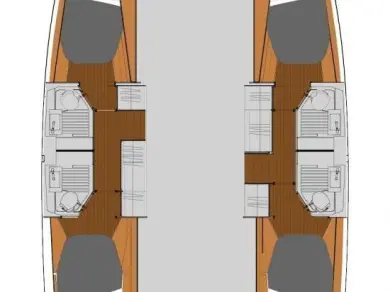 Alquiler Catamarán Fountaine Pajot con o sin  título de navegación