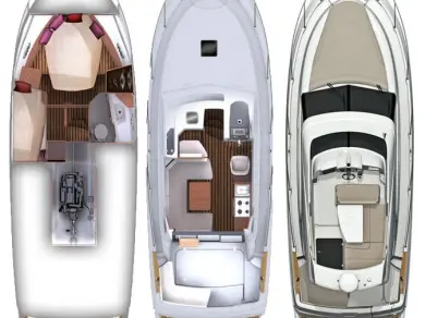 Alquiler Lancha Bénéteau con o sin  título de navegación