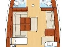 Alquiler de barcos Álimos barato de Oceanis 54