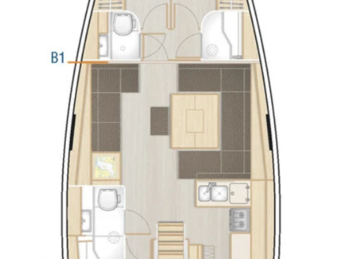 Alquiler Velero Hanse con o sin  título de navegación