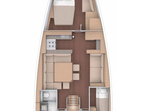 Alquiler de Velero, con o sin patrón Dufour Pirovac