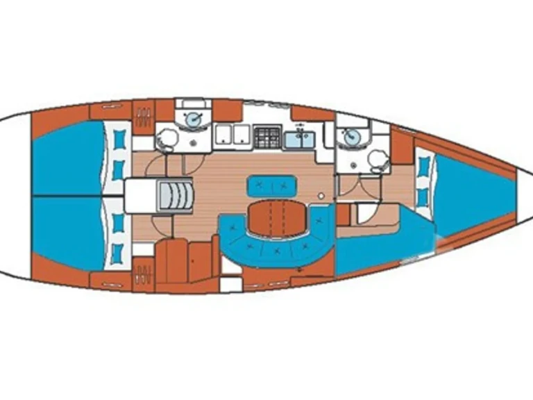 Alquiler Velero en Pirovac - Bénéteau Oceanis 411 Clipper