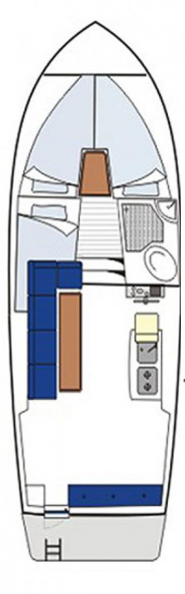 Alquiler Lancha Damor con o sin  título de navegación