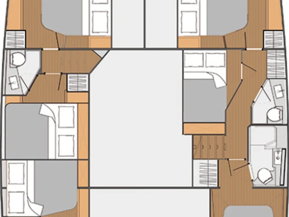 Alquiler de Fountaine Pajot Saba 50 en Trogir