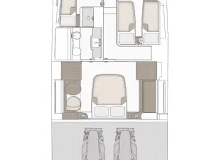 Alquiler Yate de lujo Azimut con o sin  título de navegación