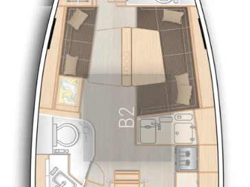 Alquiler de embarcaciones Hanse Hanse 388 enSeget Donji en Samboat
