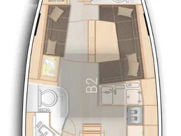 Alquiler de embarcaciones Hanse Hanse 388 enSeget Donji en Samboat