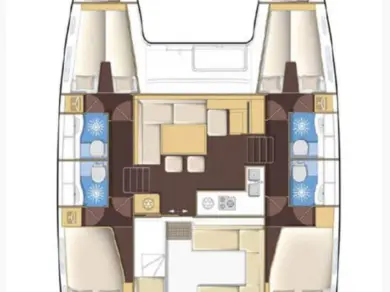 Alquiler Fethiye - Lagoon Lagoon 400 S2 en SamBoat