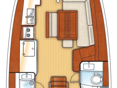 Alquiler de Velero, con o sin patrón Bénéteau Bari