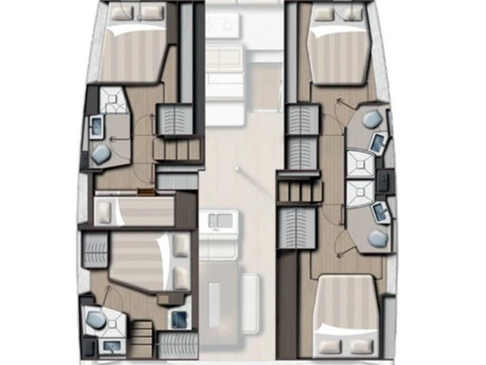 Alquiler de Catamarán, con o sin patrón Bali Fethiye