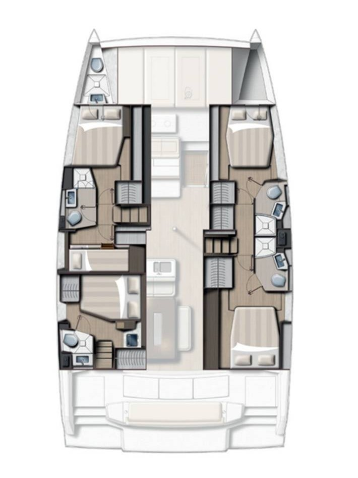 Alquiler de Catamarán, con o sin patrón Bali Fethiye