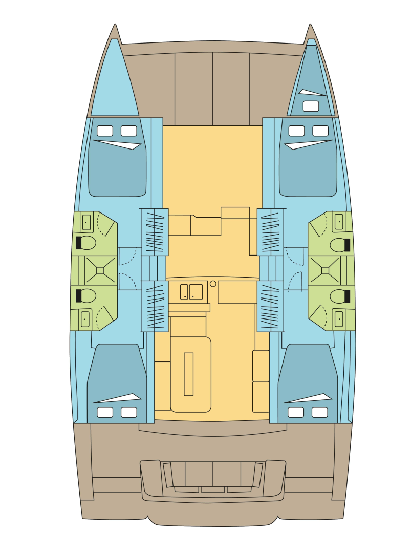 Alquiler de embarcaciones Bali Bali 4.2 enParham Town en Samboat