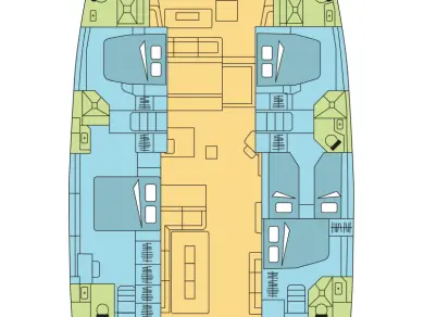 Alquiler de embarcaciones Bali Bali 5.4 enRaiatea Island en Samboat