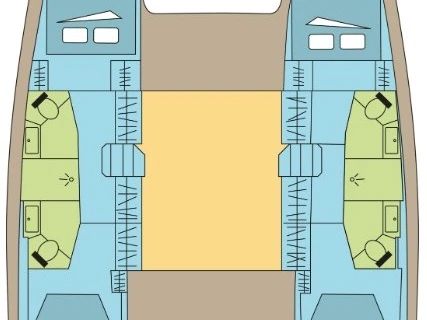 Alquiler Catamarán en Zaton - Excess Excess 13 - 4 + 1 cab.