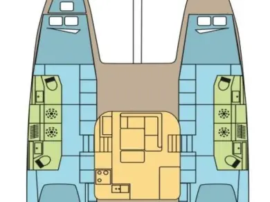 Alquiler de Catamarán, con o sin patrón Excess Saint George's