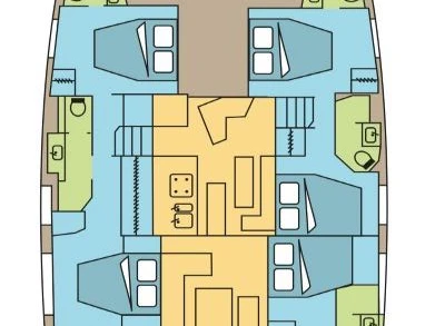 Alquiler Catamarán Fountaine Pajot con o sin  título de navegación