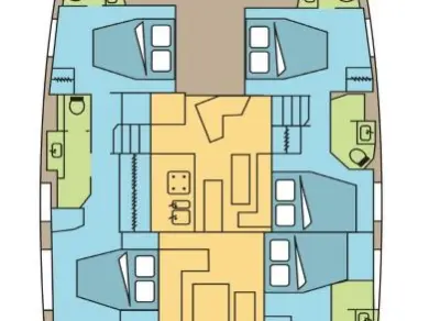 Alquiler Catamarán Fountaine Pajot con o sin  título de navegación